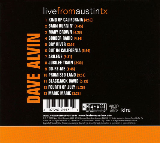 Live from Austin TX cover art