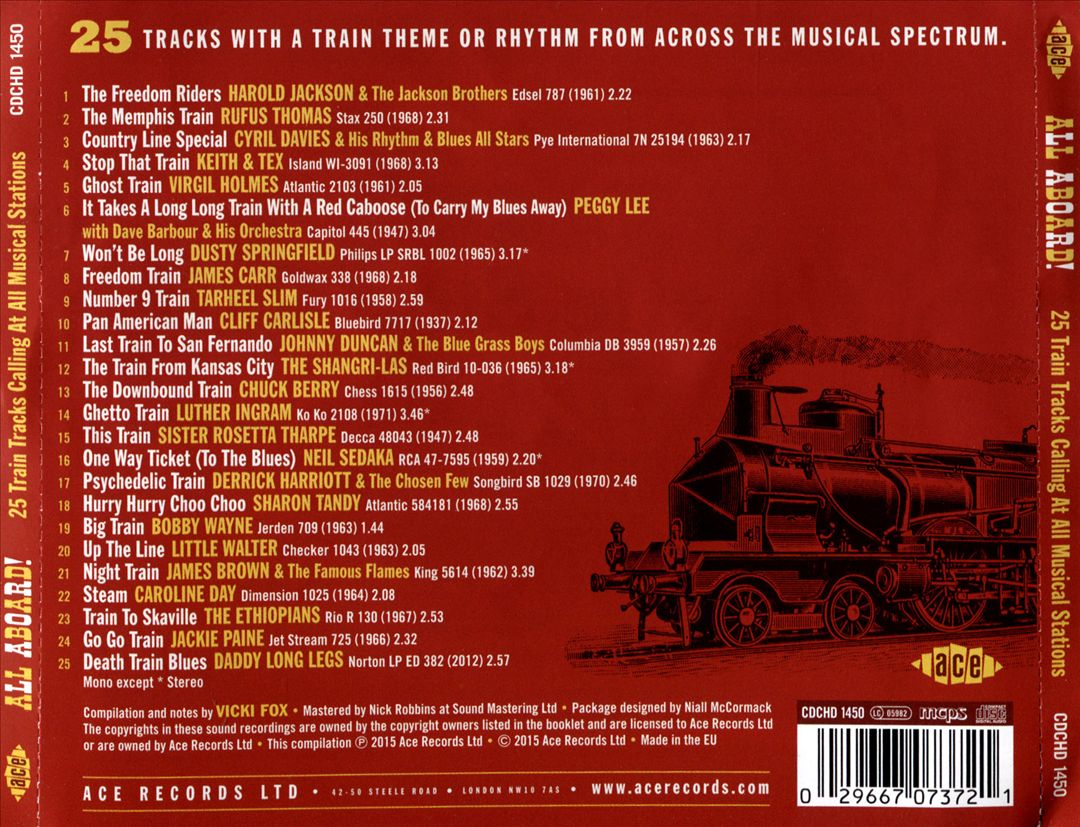 All Aboard! 25 Train Tracks Calling at All Musical Stations cover art