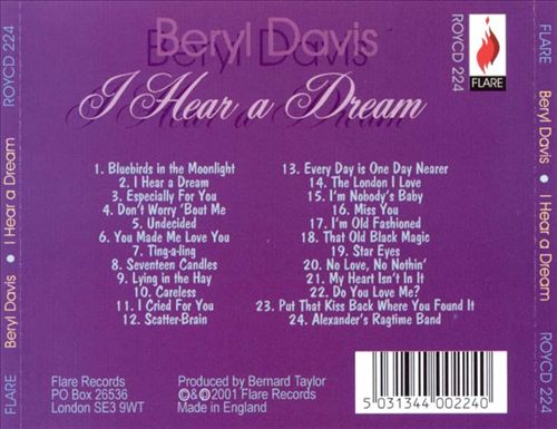 I Hear a Dream cover art