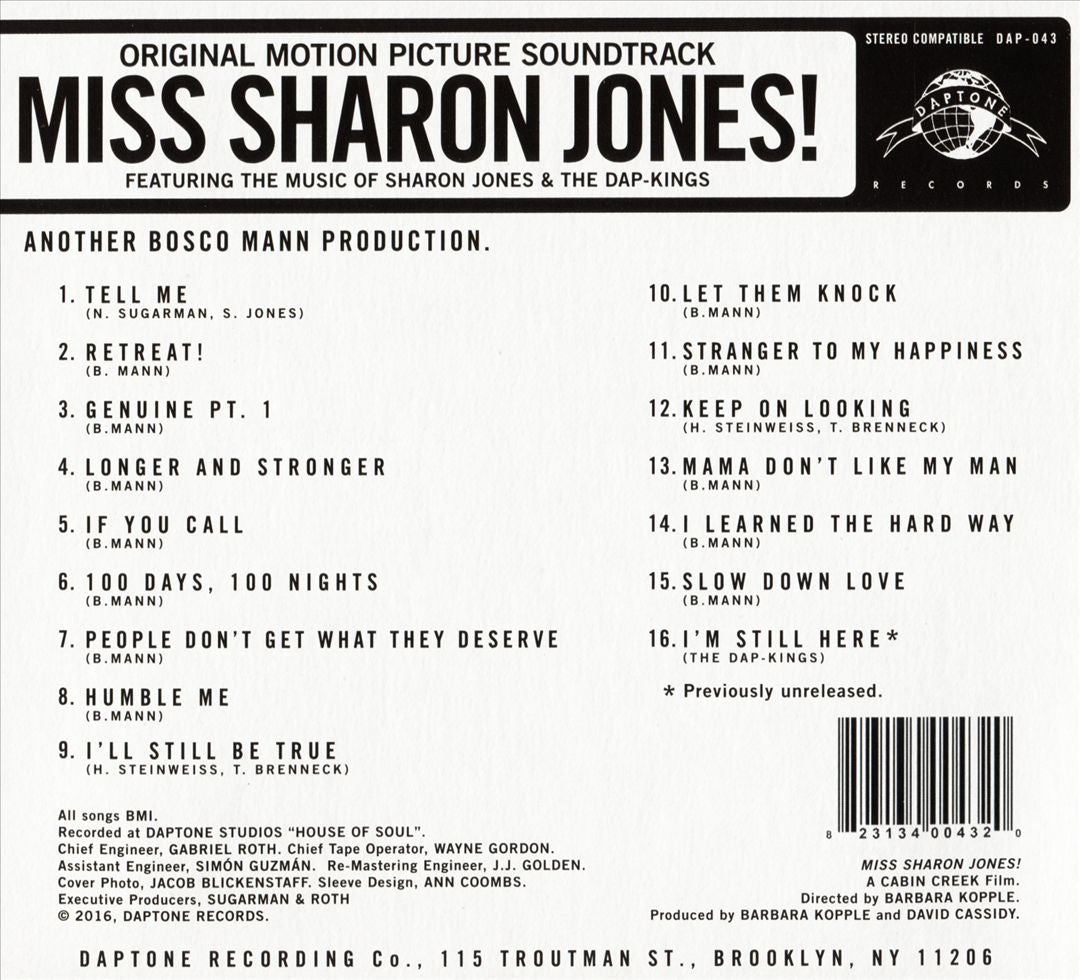 Miss Sharon Jones! cover art