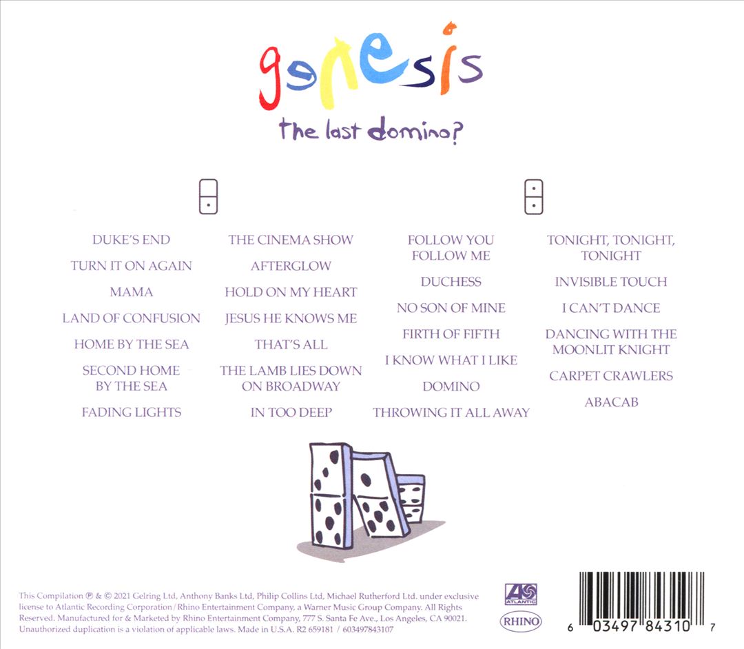 Last Domino? The Hits cover art