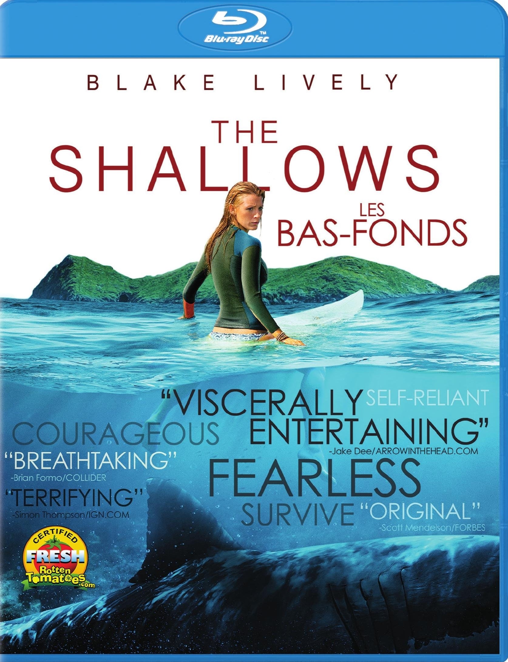 Shallows [Bilingual] [Blu-ray] (2016) cover art