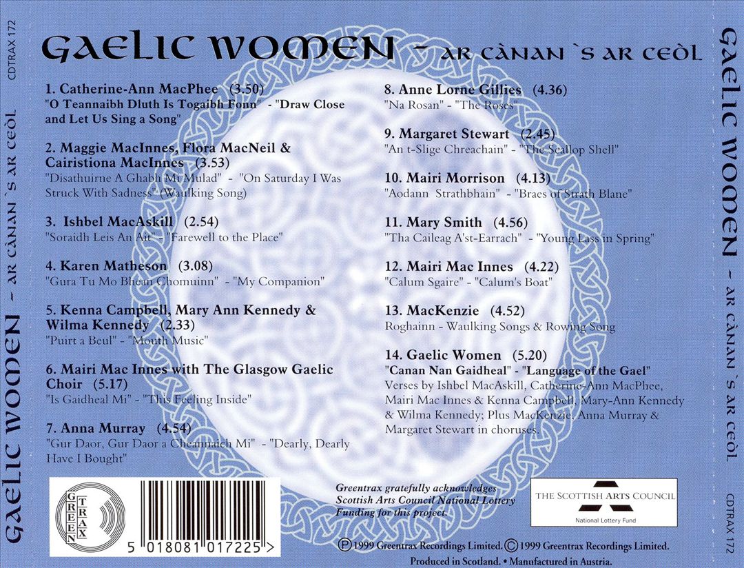 Gaelic Women cover art