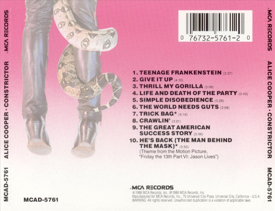 Constrictor cover art