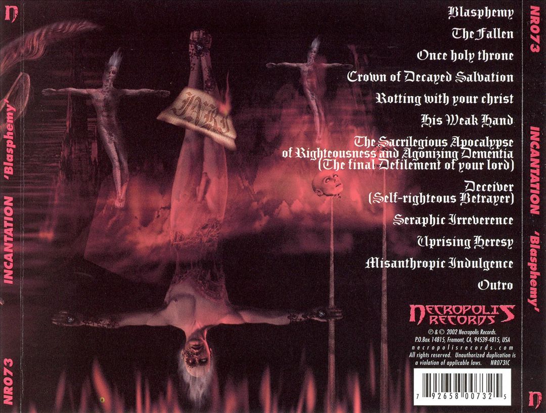 Blasphemy cover art
