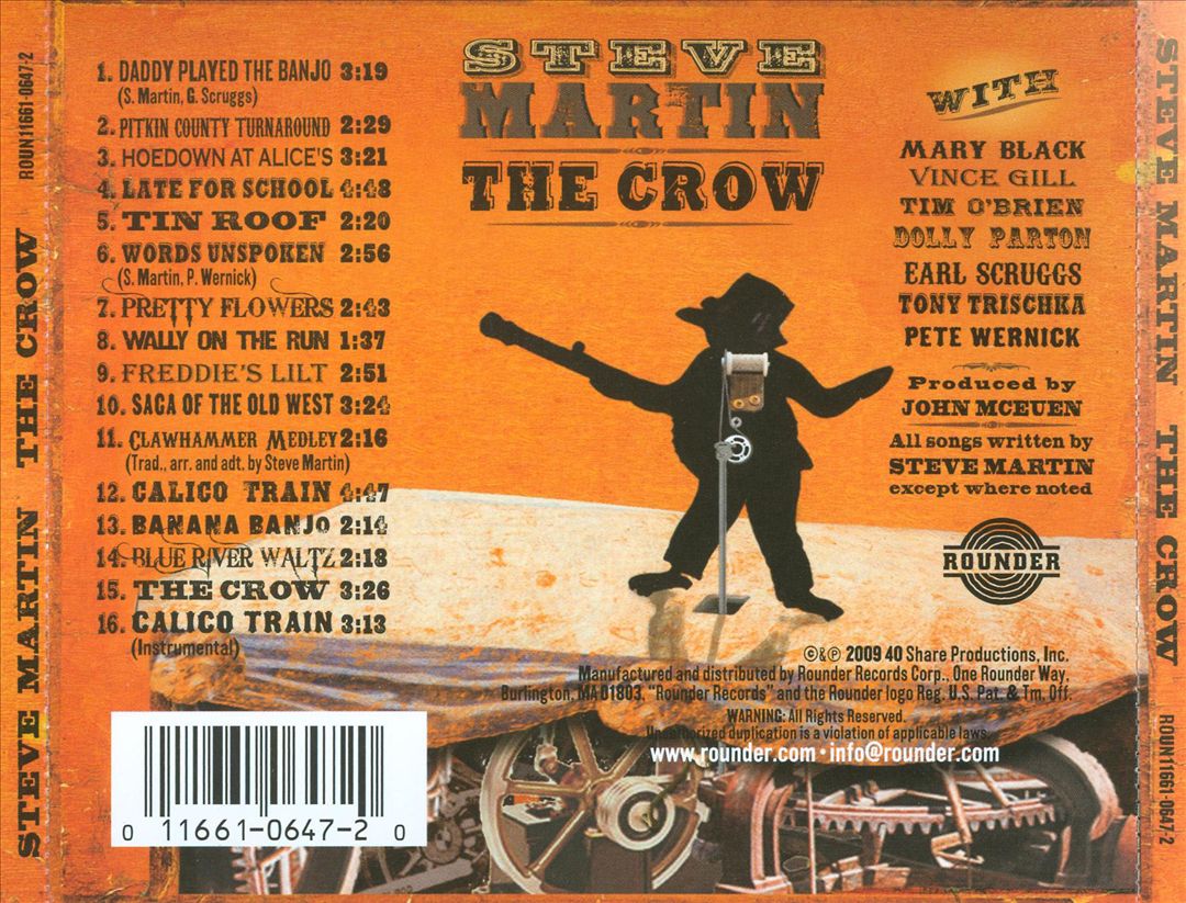 Crow: New Songs for the Five-String Banjo cover art
