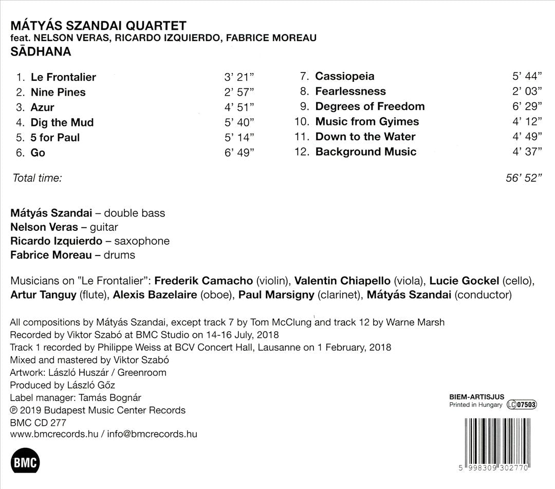 Sadhana cover art
