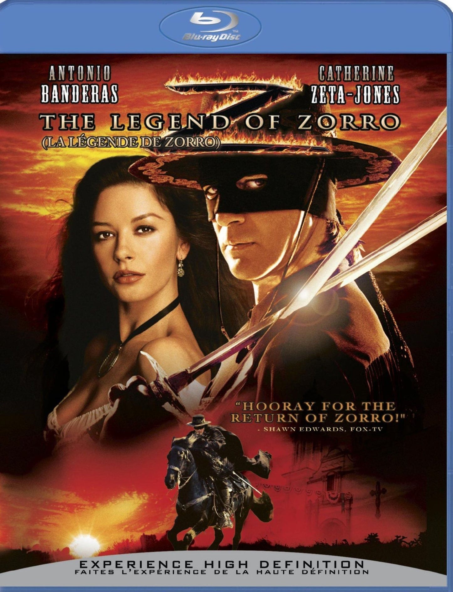Legend of Zorro [French] [Blu-ray] cover art