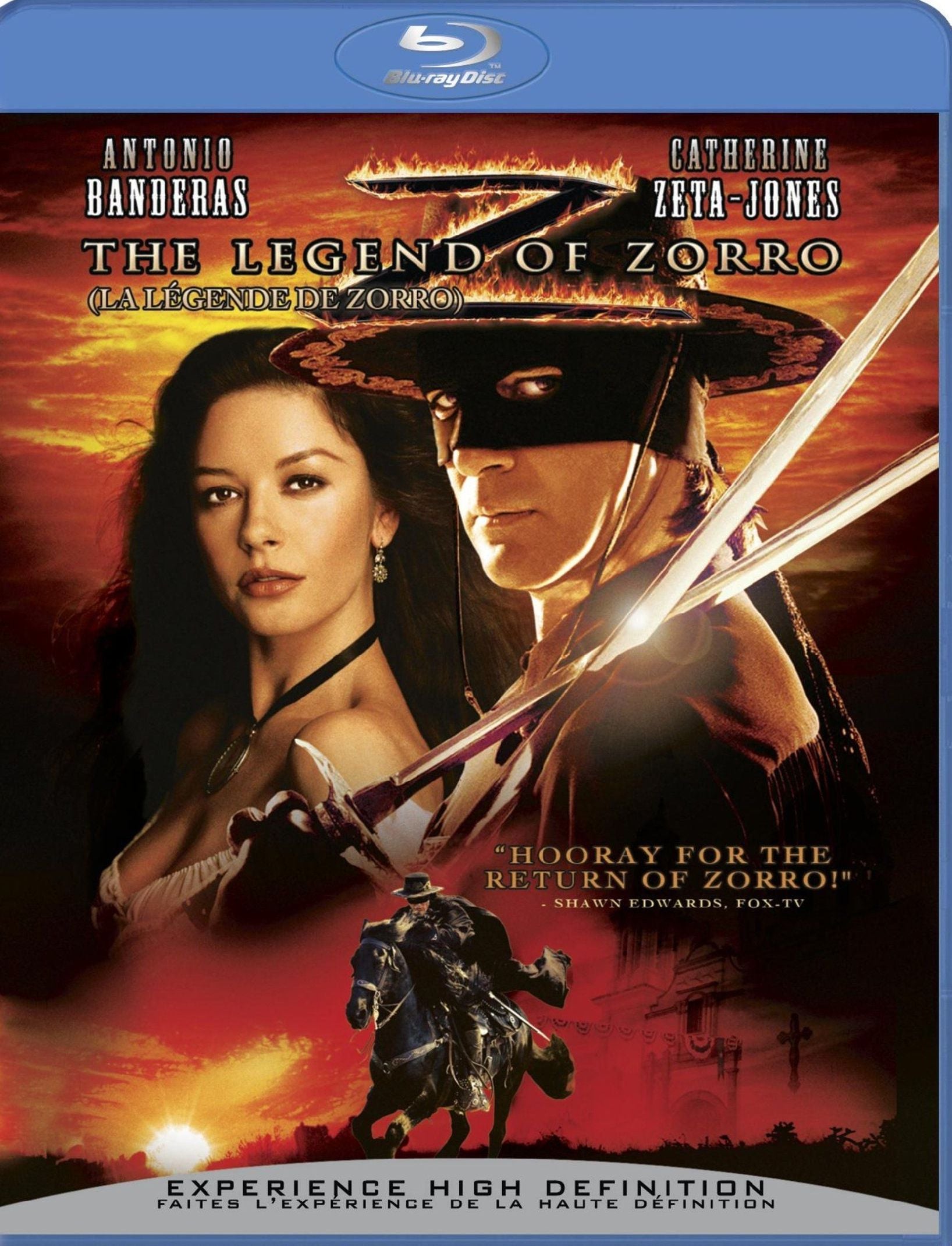 Legend of Zorro [French] [Blu-ray] cover art