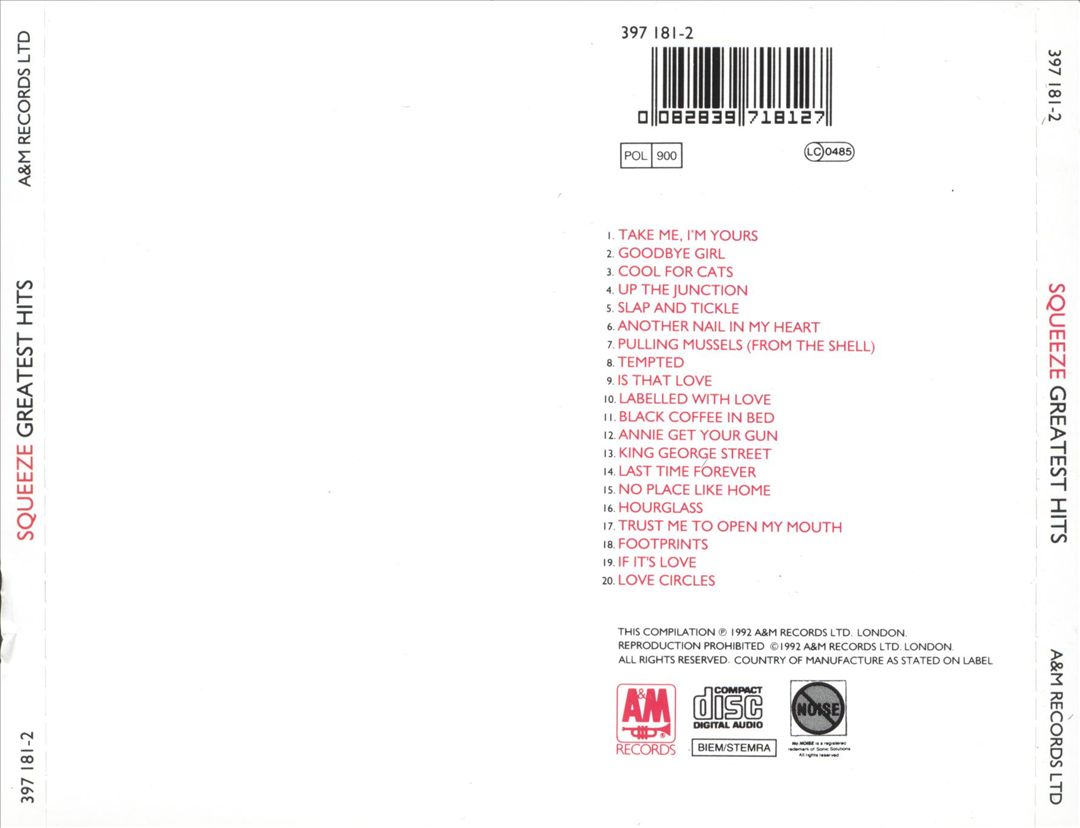 Greatest Hits cover art