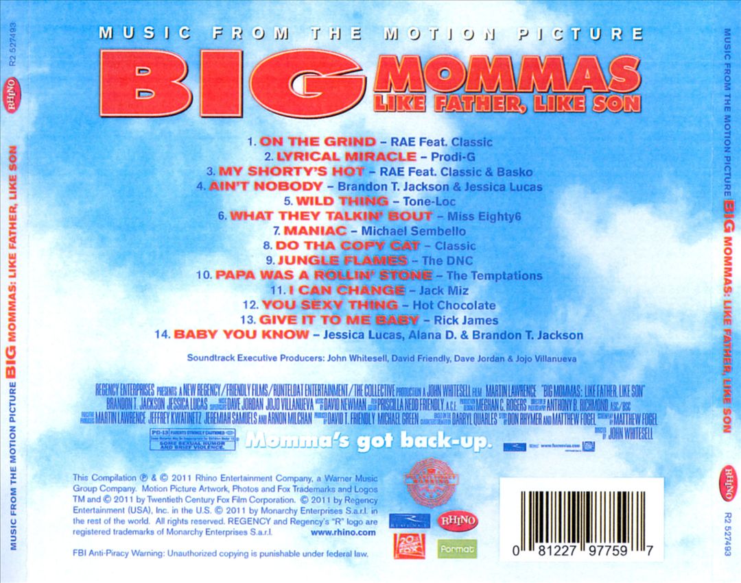 Big Mommas: Like Father, Like Son cover art