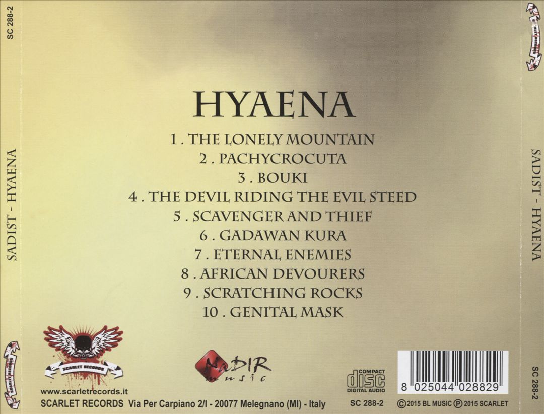 Hyaena cover art
