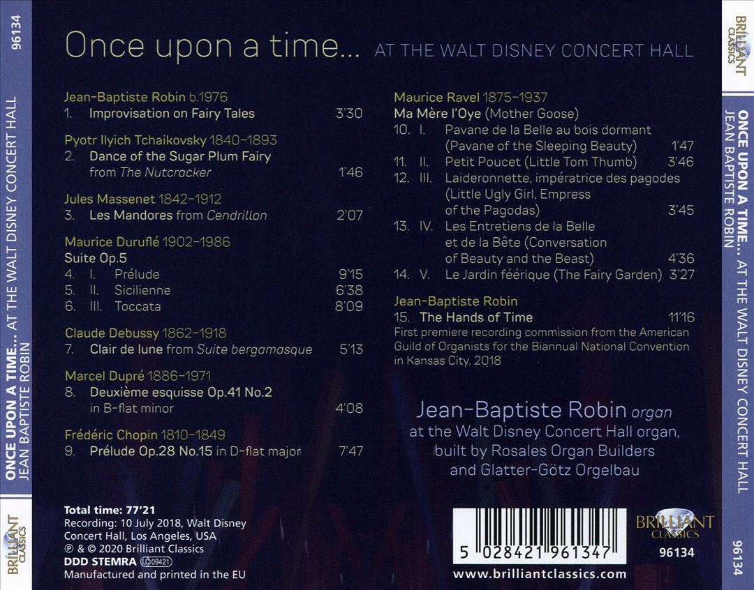 Once upon a time … At the Walt Disney Concert Hall cover art