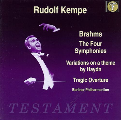 Brahms: The Four Symphonies cover art