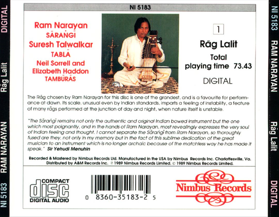 RÆg Lalit cover art