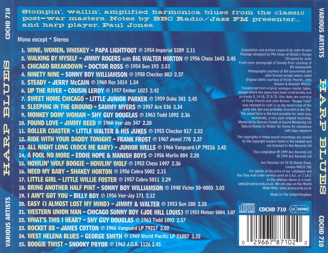 Harp Blues cover art