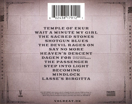 Servant of the Mind cover art