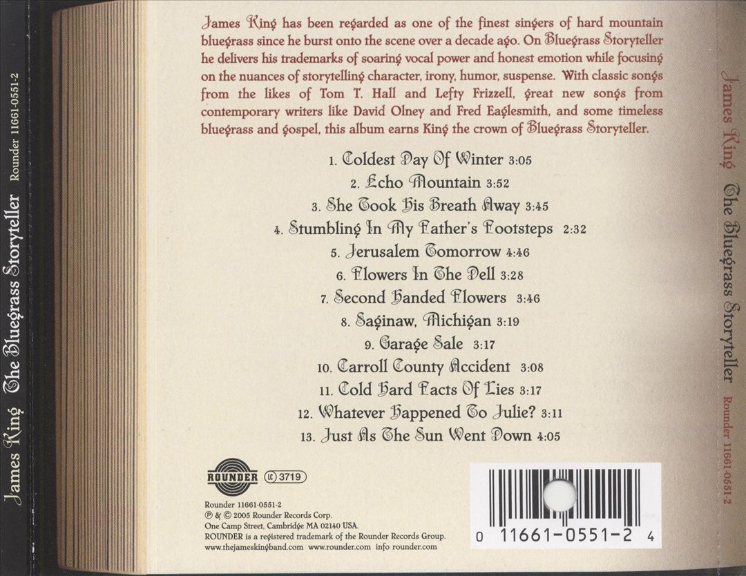 Bluegrass Storyteller cover art