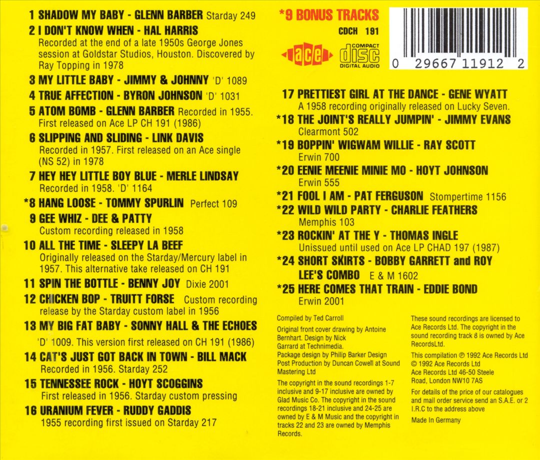 Rockabilly Shakeout cover art