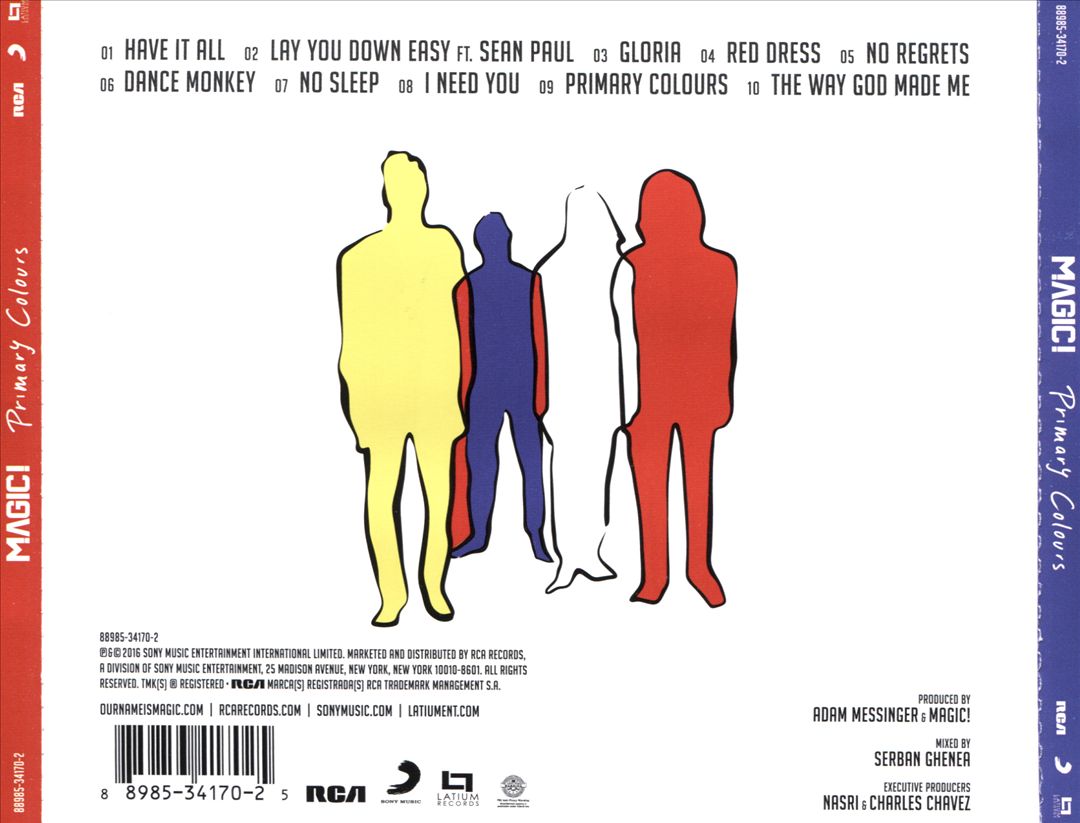 Primary Colours cover art