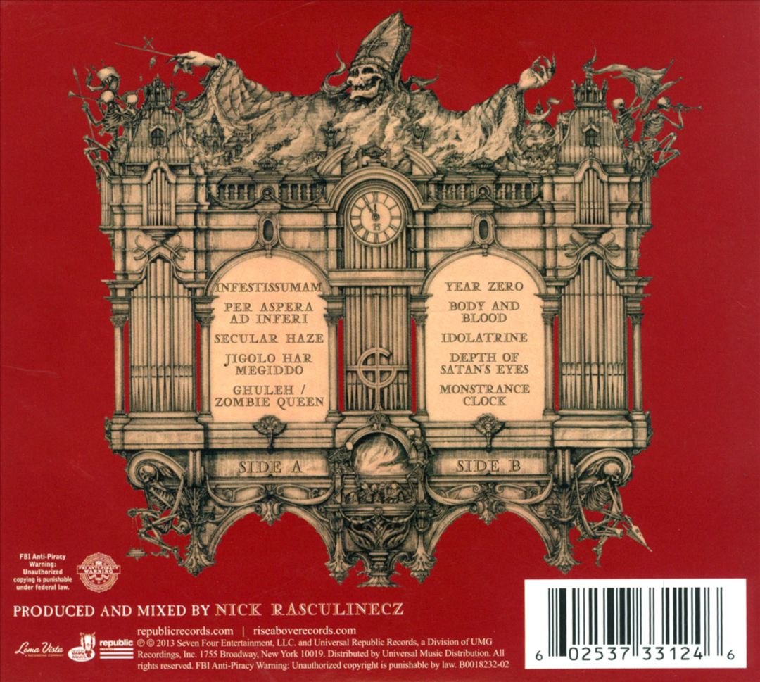 Infestissumam cover art
