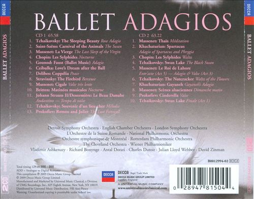 Ballet Adagios cover art