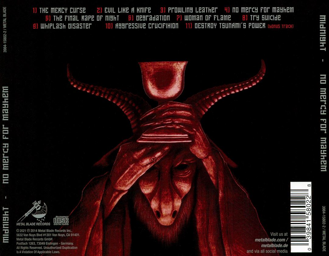 No Mercy for Mayhem cover art