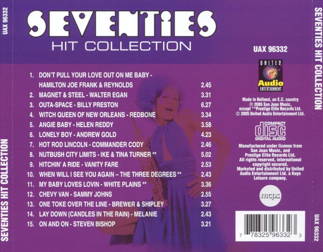 Seventies Hit Collection cover art