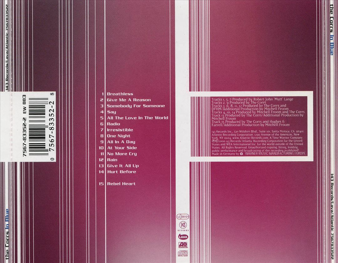 In Blue cover art
