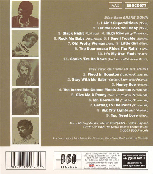 Shake Down/Getting to the Point cover art