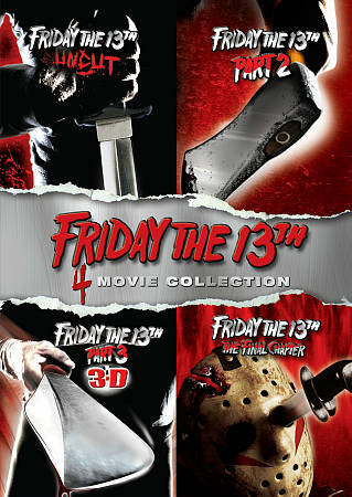 Friday the 13th: 4-Movie Collection cover art