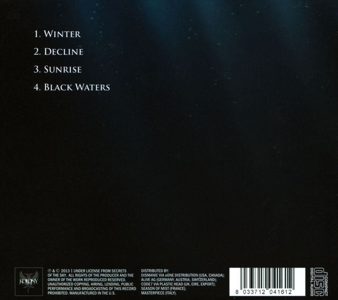 To Sail Black Waters cover art