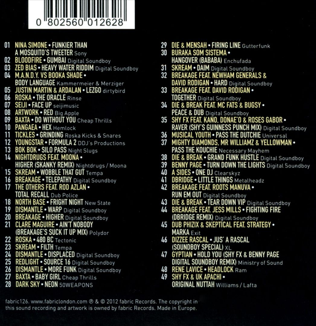 Digital Soundboy Soundsystem: Fabriclive, Vol. 63 cover art