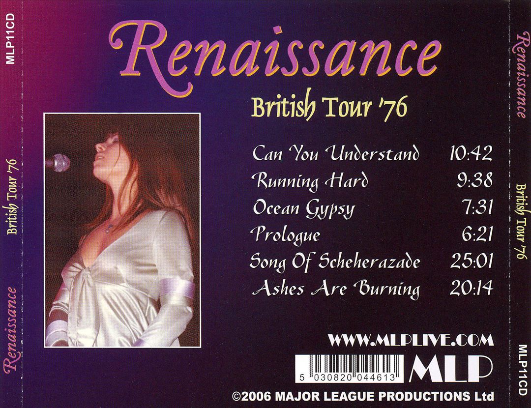 British Tour '76 cover art