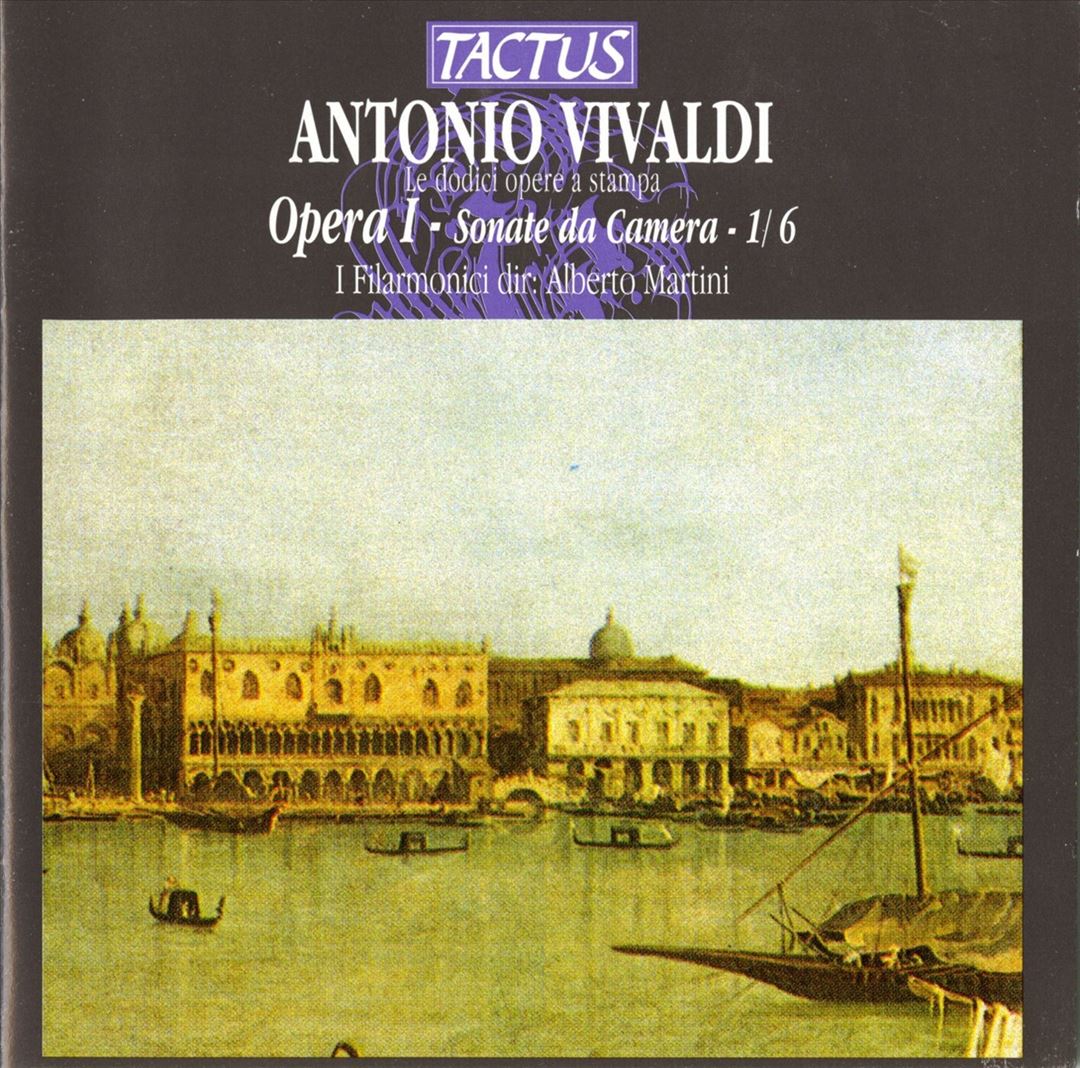 Antonio Vivaldi: Le Dodici Opere a Stampa - Sonate a Tre 1-6 cover art