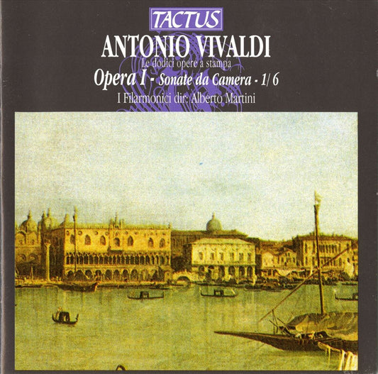 Antonio Vivaldi: Le Dodici Opere a Stampa - Sonate a Tre 1-6 cover art