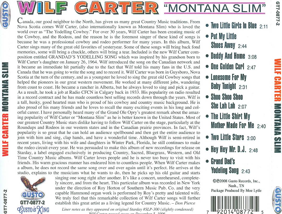 Montana Slim cover art