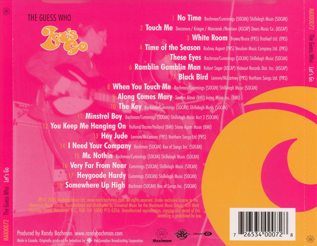 Lets Go - The Cbc Years cover art