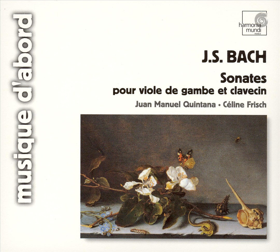 Bach: Sonates pour viole de gambe et clavecin cover art