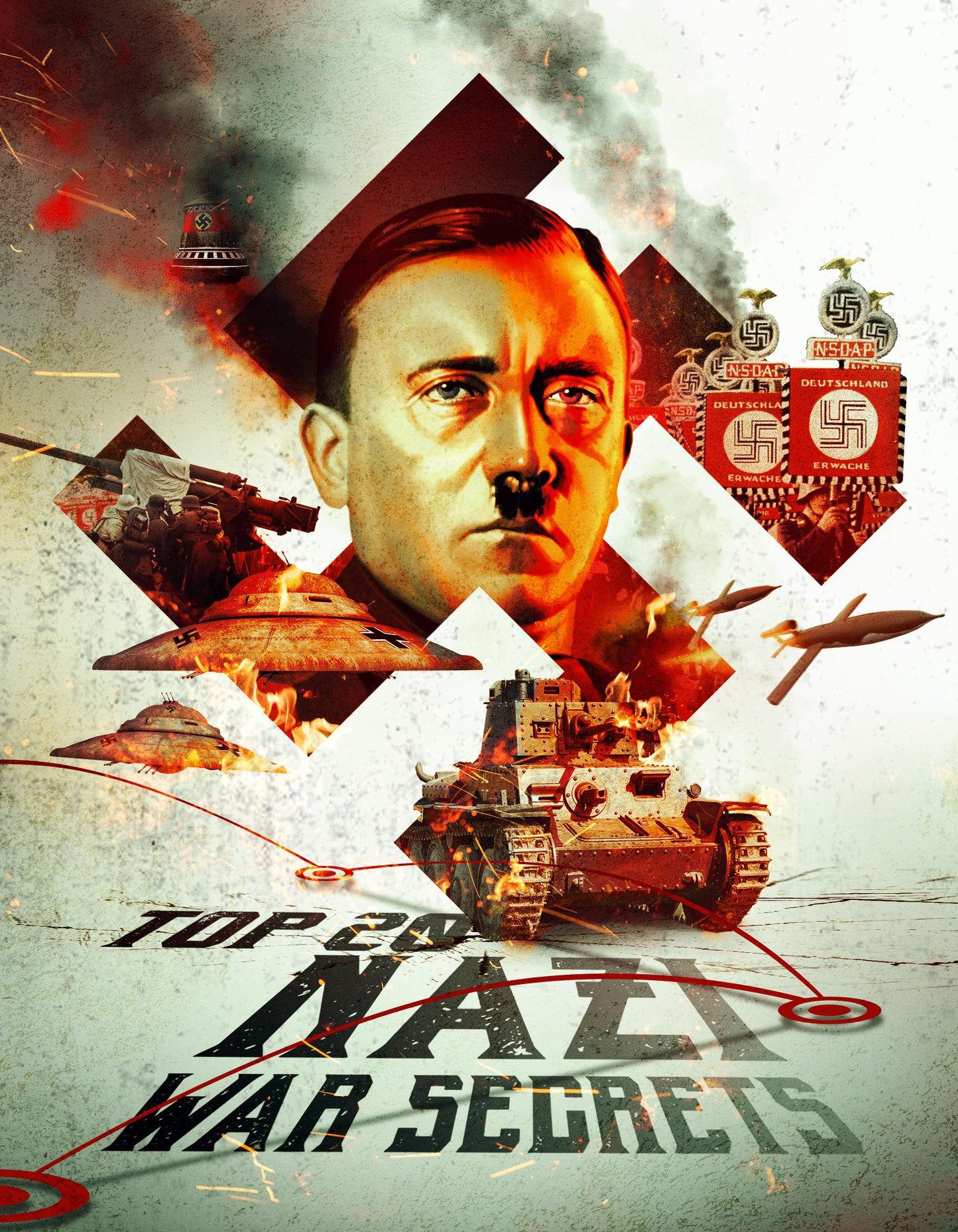 Top 20 Nazi War Secrets cover art