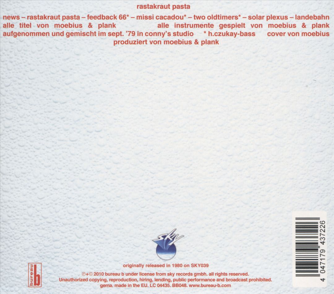 Rastakraut Pasta cover art