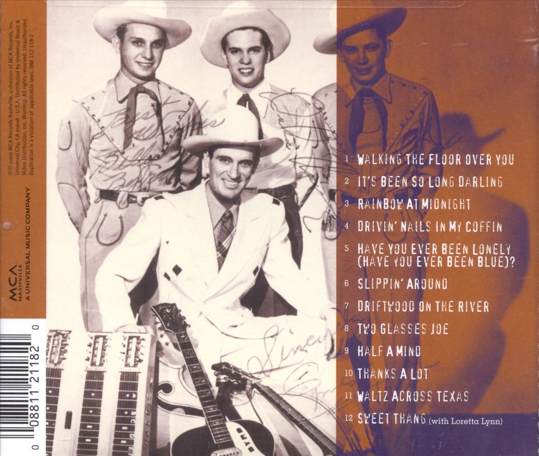 20th Century Masters-The Millennium Collection: The Best of Ernest Tubb cover art