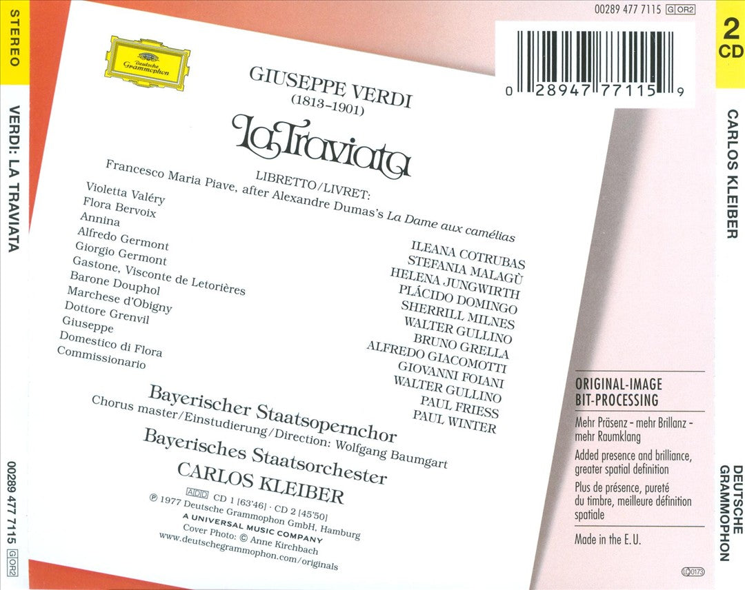 Giuseppe Verdi: La Traviata cover art