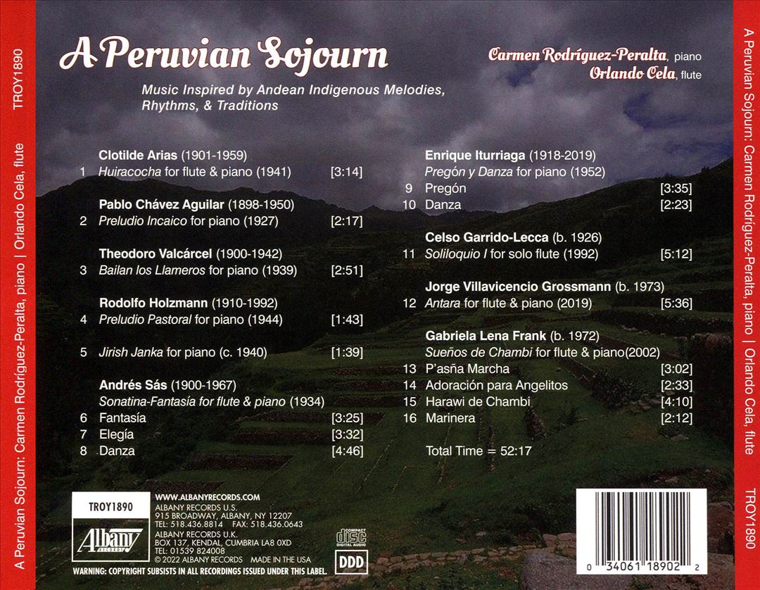 Peruvian Sojourn cover art