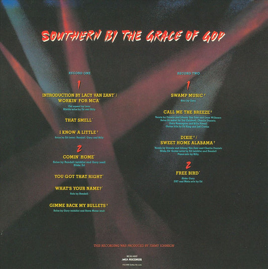 Southern by the Grace of God: Lynyrd Skynyrd Tribute Tour 1987 cover art