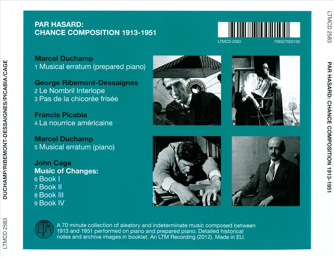 Par Hasard: Chance Composition 1913-1951 cover art