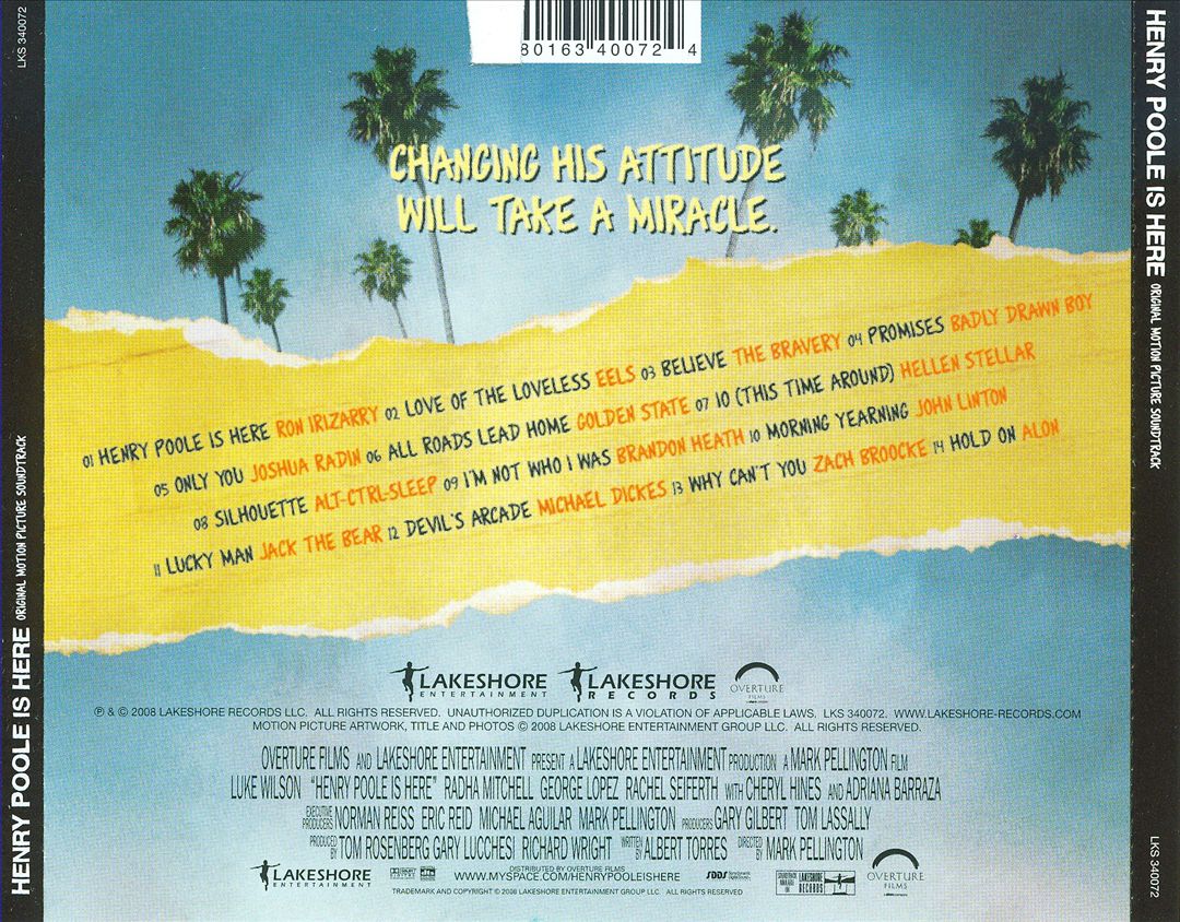 Henry Poole Is Here [Soundtrack] cover art