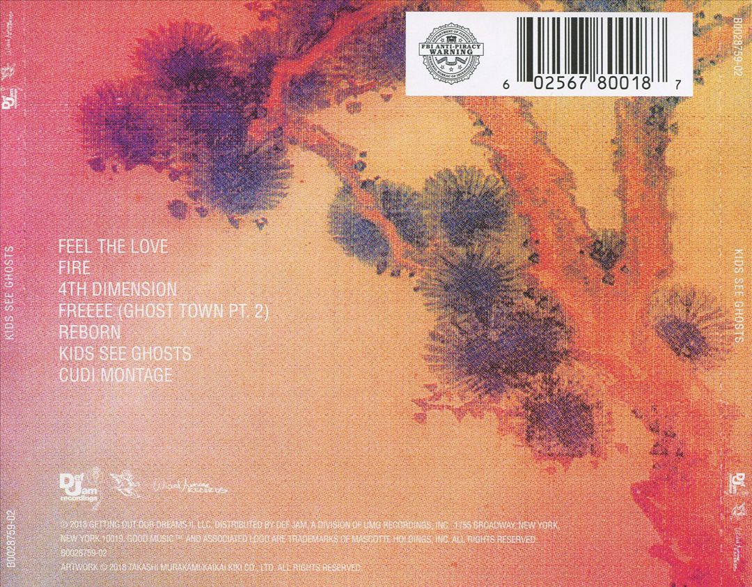 Kids See Ghosts cover art