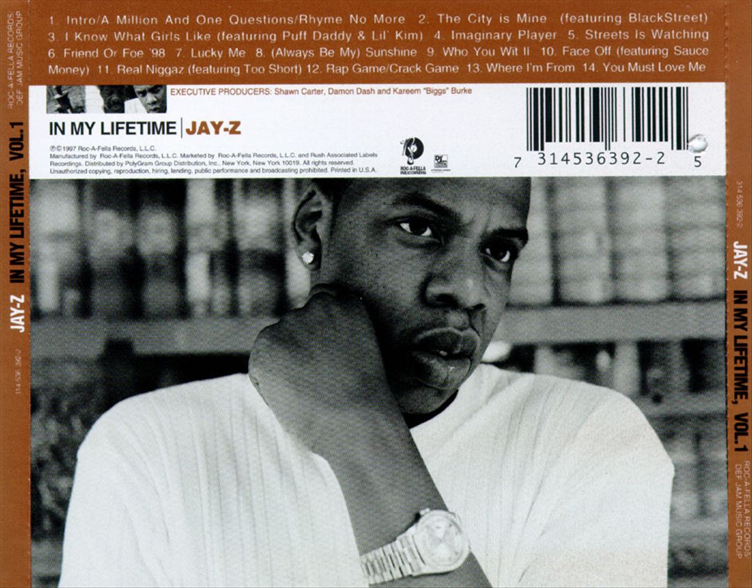 In My Lifetime, Vol. 1 cover art