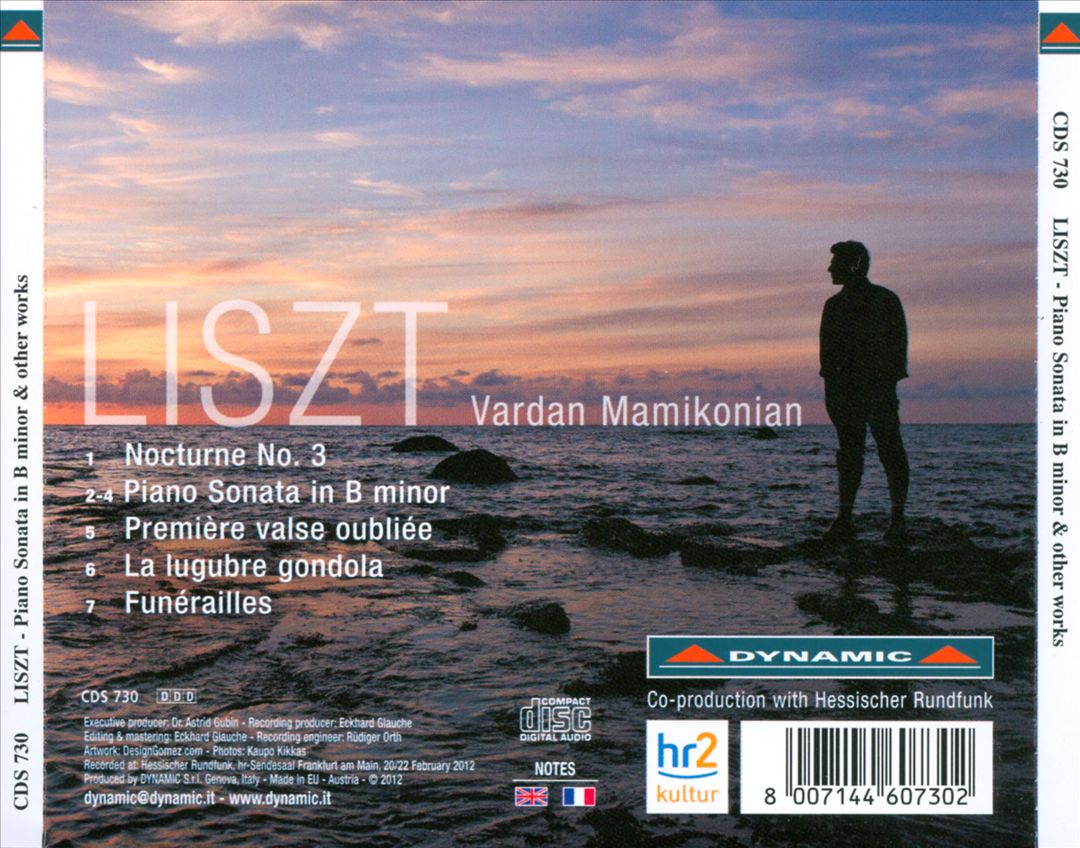 Liszt: Piano Sonata in B minor cover art
